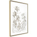 Wall Poster Curved Branches - delicate leaves on a background with muted colors 116412 additionalThumb 6