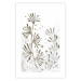 Wall Poster Curved Branches - delicate leaves on a background with muted colors 116412 additionalThumb 19