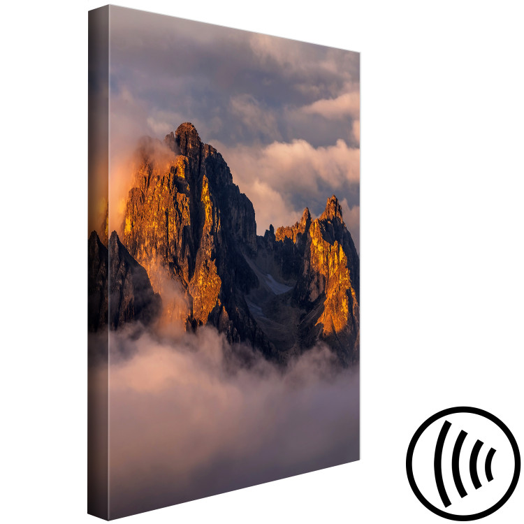 Canvas Print Mountains in the Clouds (1 Part) Vertical 118012 additionalImage 6