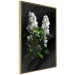 Poster Lilacs at Night - composition of spring white flowers amidst deep black 121912 additionalThumb 12