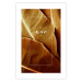 Wall Poster Brown Leaf - stylish English text on background of golden leaves 123812 additionalThumb 19