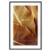Wall Poster Brown Leaf - stylish English text on background of golden leaves 123812 additionalThumb 15