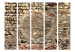Folding Screen Stone Struggle II (5-piece) - old urban architecture in beige 124112 additionalThumb 3