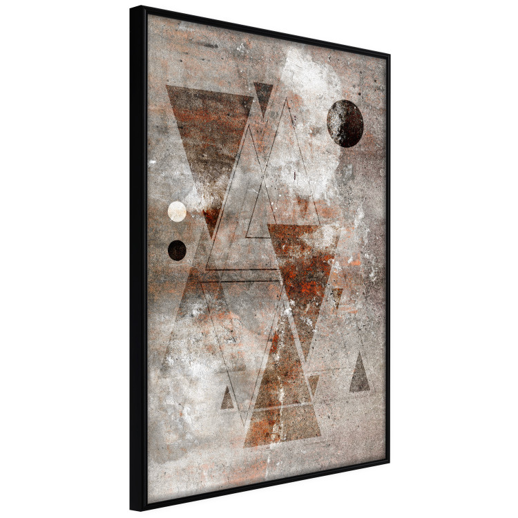 Wall Poster Horoscope - concrete texture with abstract geometric figures 125412 additionalImage 10