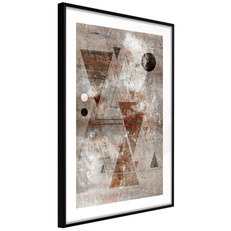 Wall Poster Horoscope - concrete texture with abstract geometric figures 125412 additionalImage 11