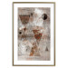 Wall Poster Horoscope - concrete texture with abstract geometric figures 125412 additionalThumb 16
