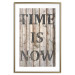 Poster Retro: Time Is Now - English text on a background of retro-style boards 125712 additionalThumb 14