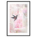 Poster Spring is Coming - abstract animal composition against flowers 126212 additionalThumb 17