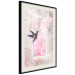 Poster Spring is Coming - abstract animal composition against flowers 126212 additionalThumb 4