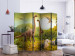 Room Separator Dinosaurs II (5-piece) - prehistoric reptiles against a landscape backdrop 128812 additionalThumb 2