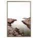 Poster Rocky Harbor - landscape of rocky cliffs by water in mist 129612 additionalThumb 21