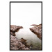 Poster Rocky Harbor - landscape of rocky cliffs by water in mist 129612 additionalThumb 18