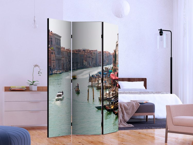 Room Divider Screen Grand Canal in Venice, Italy - landscape of water city architecture 133812 additionalImage 2