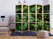 Room Separator Sunny Jungle II (5-piece) - green leaves of wild plants 134312 additionalThumb 8