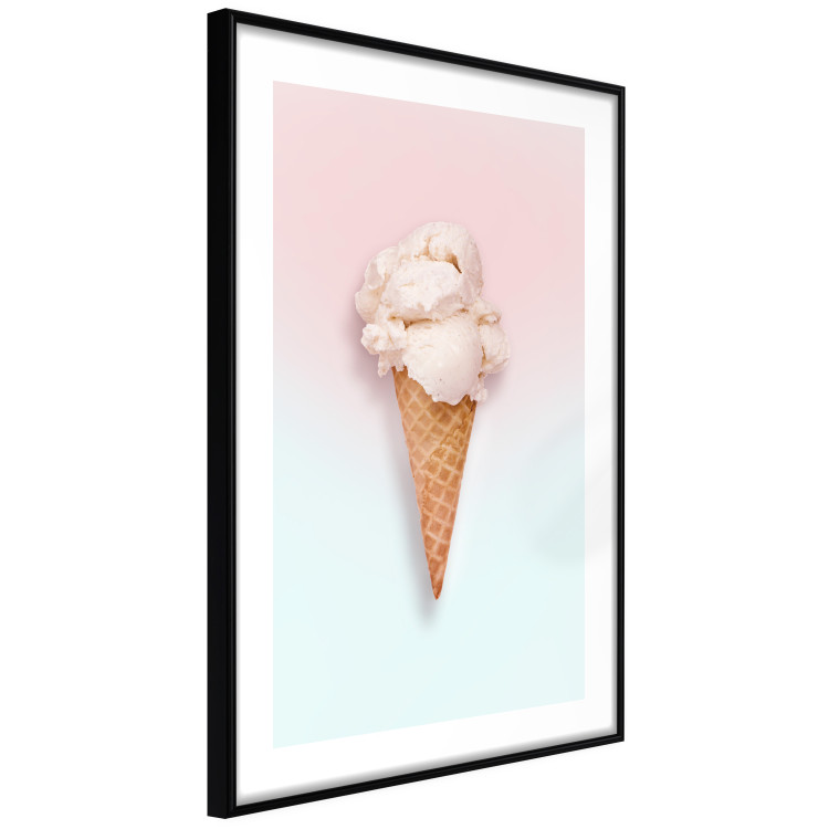 Wall Poster Sweet Treats - summer composition with ice cream cone on a colorful background 135912 additionalImage 4