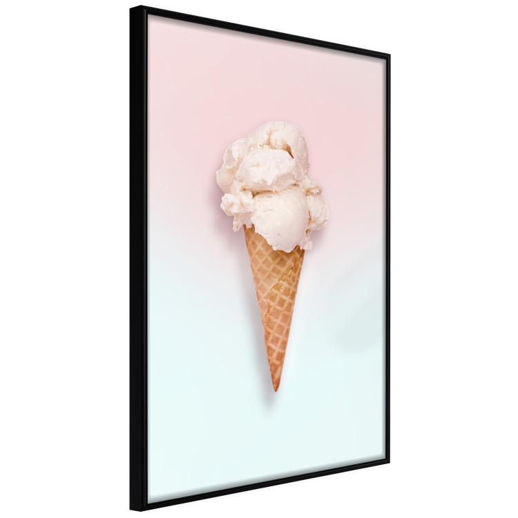 Wall Poster Sweet Treats - summer composition with ice cream cone on a colorful background 135912 additionalImage 3