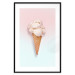 Wall Poster Sweet Treats - summer composition with ice cream cone on a colorful background 135912 additionalThumb 14