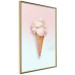 Wall Poster Sweet Treats - summer composition with ice cream cone on a colorful background 135912 additionalThumb 10