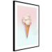 Wall Poster Sweet Treats - summer composition with ice cream cone on a colorful background 135912 additionalThumb 4