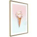 Wall Poster Sweet Treats - summer composition with ice cream cone on a colorful background 135912 additionalThumb 2