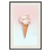 Wall Poster Sweet Treats - summer composition with ice cream cone on a colorful background 135912 additionalThumb 17