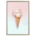 Wall Poster Sweet Treats - summer composition with ice cream cone on a colorful background 135912 additionalThumb 9
