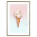 Wall Poster Sweet Treats - summer composition with ice cream cone on a colorful background 135912 additionalThumb 18