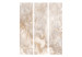 Room Separator Subdued Marble (3-piece) - Background with texture of pink stone 136112 additionalThumb 3