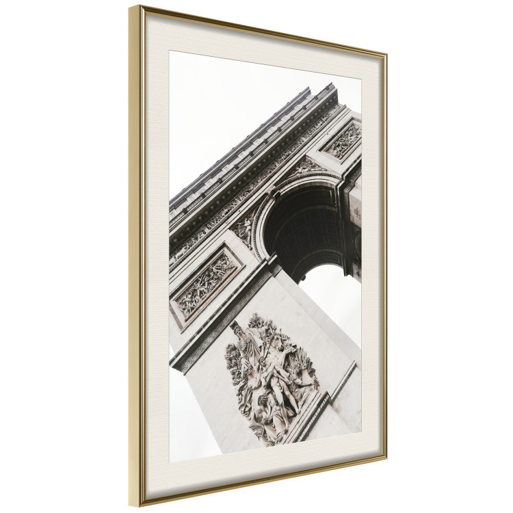 Wall Poster Triumphal Arch - architecture of a historic structure on a white background 137912 additionalImage 9