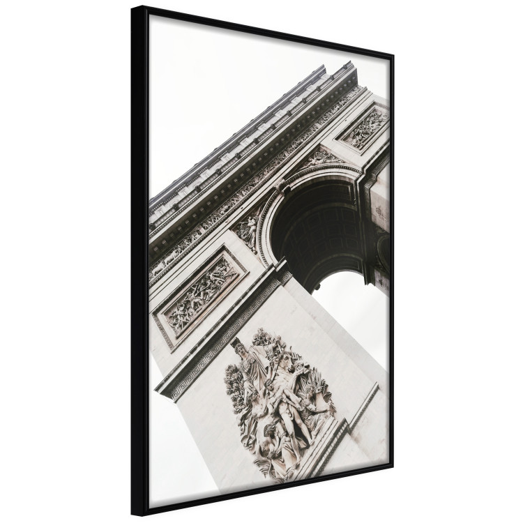 Wall Poster Triumphal Arch - architecture of a historic structure on a white background 137912 additionalImage 2