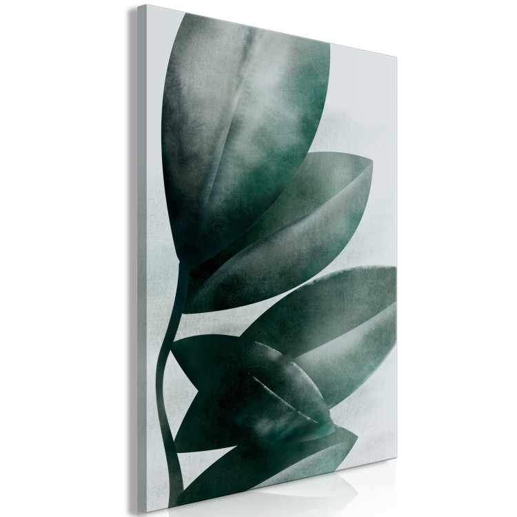 Canvas Olive Tree Leaves (1-piece) Vertical - landscape with botanical motif 142312 additionalImage 2
