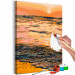 Paint by Number Kit Sweet Evening - Orange Calm Sea at Sunset 145212 additionalThumb 4