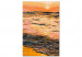 Paint by Number Kit Sweet Evening - Orange Calm Sea at Sunset 145212 additionalThumb 5