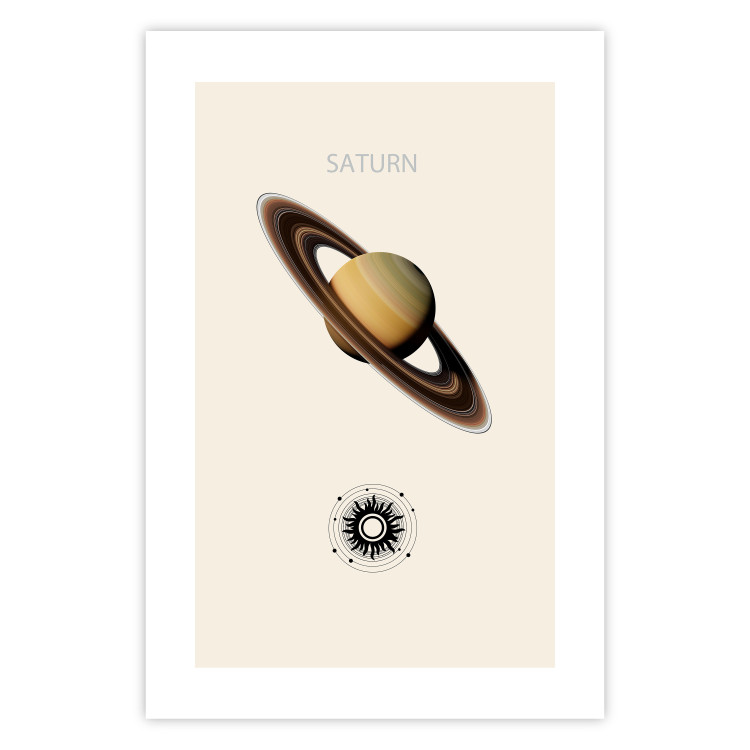 Wall Poster Saturn - Cosmic Lord of the Rings of the Solar System 146312 additionalImage 22