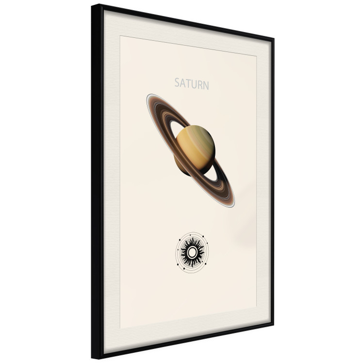 Wall Poster Saturn - Cosmic Lord of the Rings of the Solar System 146312 additionalImage 13