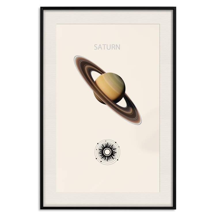 Wall Poster Saturn - Cosmic Lord of the Rings of the Solar System 146312 additionalImage 27