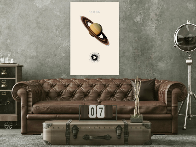 Wall Poster Saturn - Cosmic Lord of the Rings of the Solar System 146312 additionalImage 9