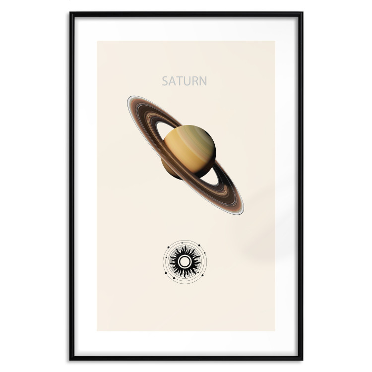Wall Poster Saturn - Cosmic Lord of the Rings of the Solar System 146312 additionalImage 23