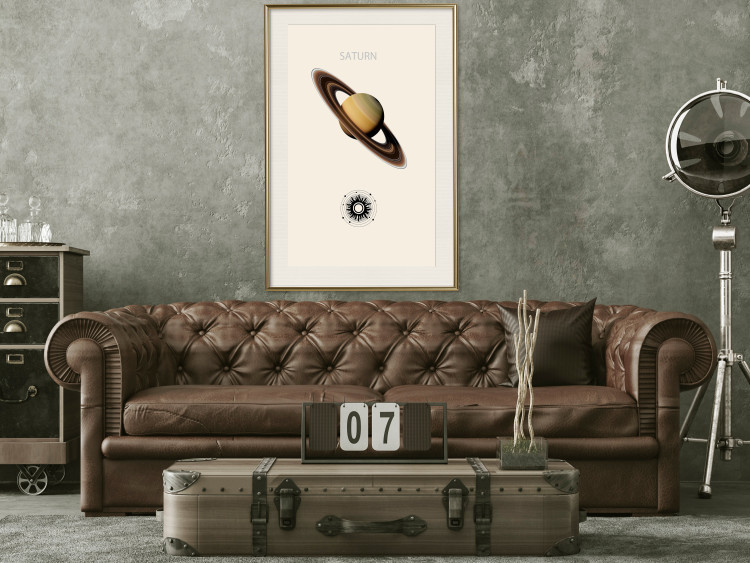 Wall Poster Saturn - Cosmic Lord of the Rings of the Solar System 146312 additionalImage 21