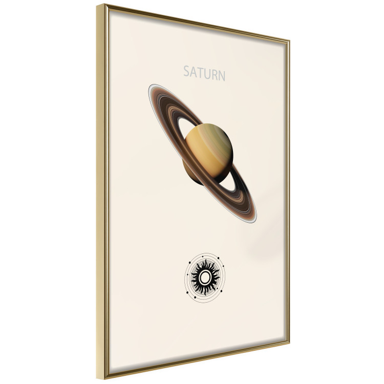Wall Poster Saturn - Cosmic Lord of the Rings of the Solar System 146312 additionalImage 5