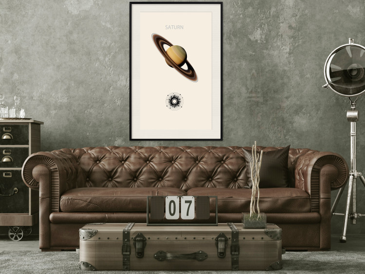 Wall Poster Saturn - Cosmic Lord of the Rings of the Solar System 146312 additionalImage 15