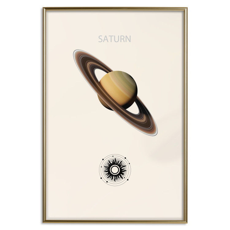 Wall Poster Saturn - Cosmic Lord of the Rings of the Solar System 146312 additionalImage 24