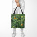 Shopping Bag Wild eye in the midst of greenery - floral motif with fern leaves 147612 additionalThumb 2