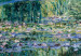 Round Canvas Japanese Bridge at Giverny Claude Monet - Spring Landscape of a Forest With a River 148712 additionalThumb 2