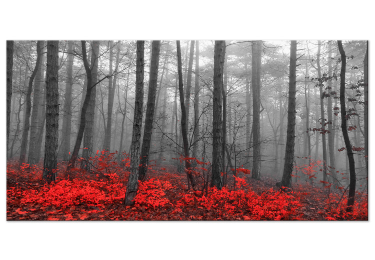 Large canvas print Crimson Forest II [Large Format] 150712