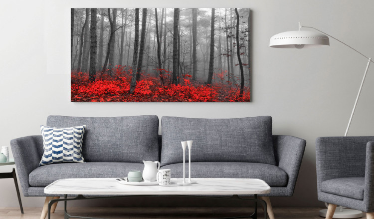 Large canvas print Crimson Forest II [Large Format] 150712 additionalImage 5