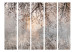 Room Separator Decorative Tree - Delicate Twigs With Flowers in the Colors of the Morning II [Room Dividers] 151412 additionalThumb 3