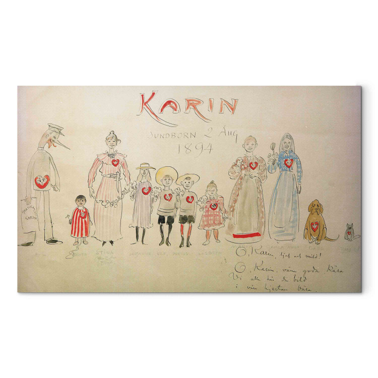 Art Reproduction Gratulation zum Karintag, 1894 153012