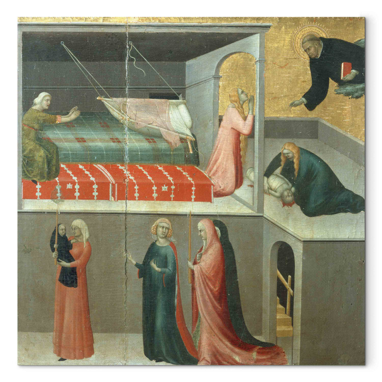 Art Reproduction The Miracle of Beatified Agostino Novello on the baby who fell out of the cardle 153212