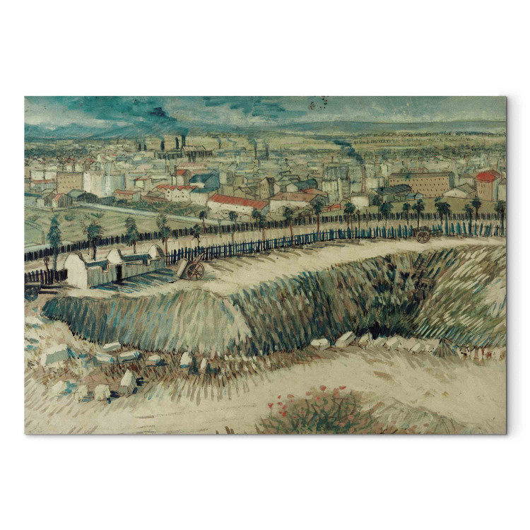 Reproduction Painting Industrial landscape-on the outskirts of Paris near Montmartre 155412